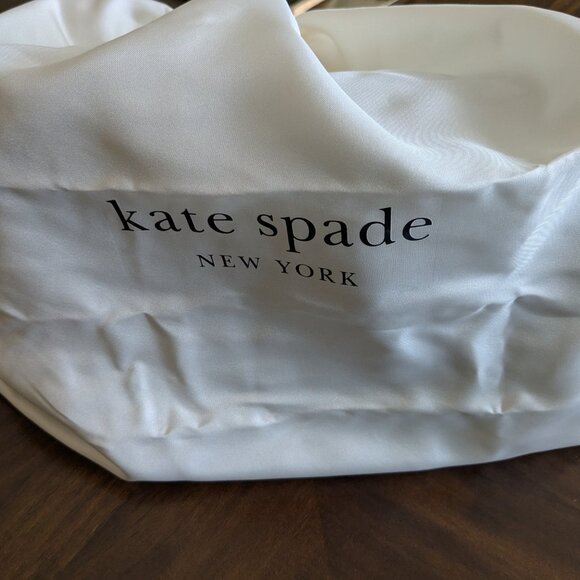 KATE SPADE Hudson Pebbled Leather Flap Convertible Shoulder Bag Northern Pine - Picture 15 of 16